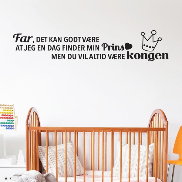 Pappa kommer alltid vara kungen