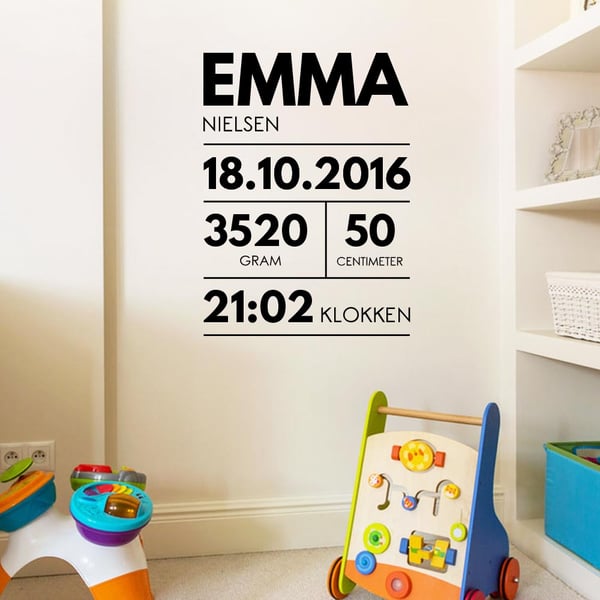 #2 Födelsetavla (skapa din egen)
